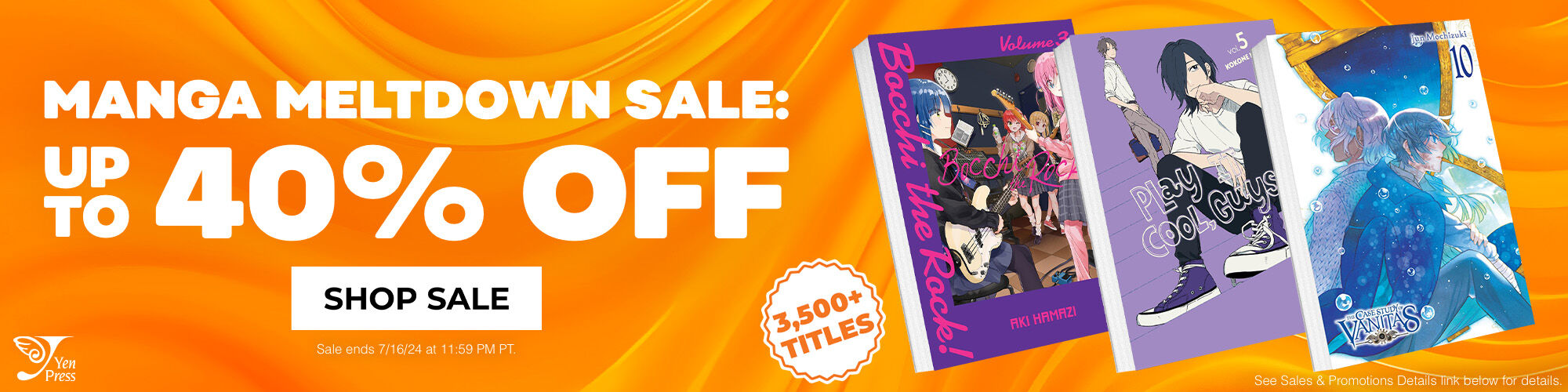  Crunchyroll Yen Press Sale